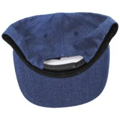 Oath III Cotton Snapback Baseball Cap - Denim Blue 7 Oath III Cotton Snapback Baseball Cap - Denim Blue -Fashion Hat Discount Store 473171