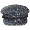 Floral Cotton Fiddler's Cap