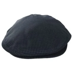Two-Tone Houndstooth Ivy Cap