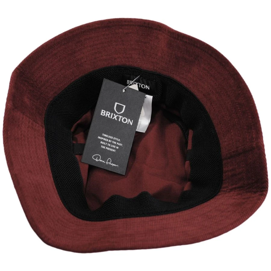 Beta Cotton Packable Bucket Hat - Berry 5 Beta Cotton Packable Bucket Hat - Berry - Image 3
