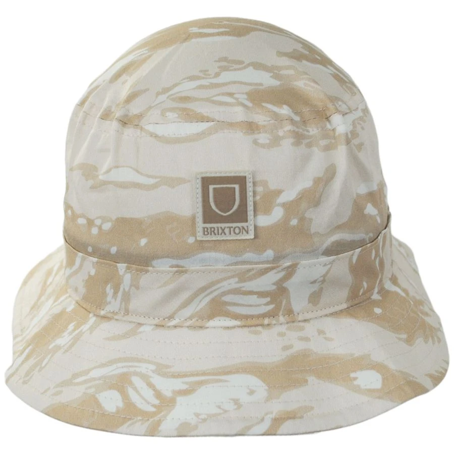 Beta Camouflage Cotton Packable Bucket Hat - Beige 3 Beta Camouflage Cotton Packable Bucket Hat - Beige