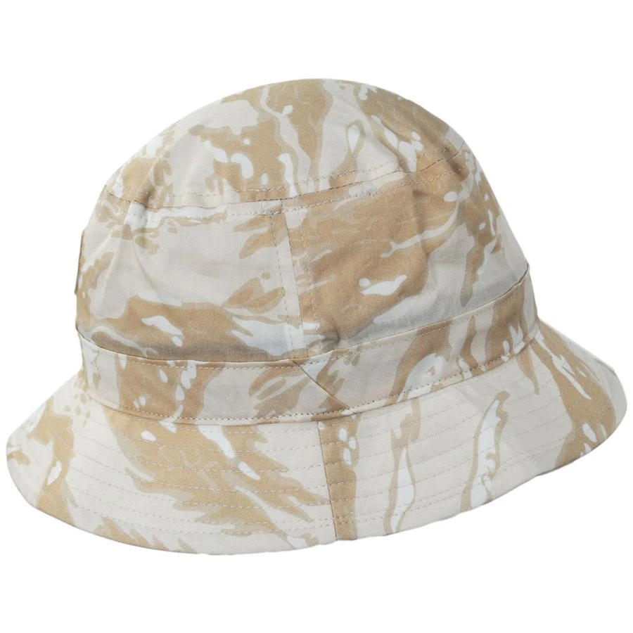 Beta Camouflage Cotton Packable Bucket Hat - Beige 4 Beta Camouflage Cotton Packable Bucket Hat - Beige - Image 2