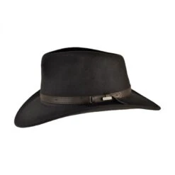 Crushable Wool Felt Outback Hat -Fashion Hat Discount Store 50630