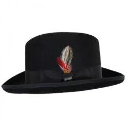 Made In The USA - Classics Wool Felt Godfather Hat -Fashion Hat Discount Store 56081