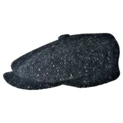 Donegal Marl Tweed Wool Newsboy Cap -Fashion Hat Discount Store 57485