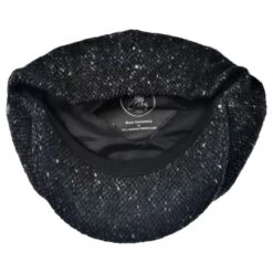 Donegal Marl Tweed Wool Newsboy Cap -Fashion Hat Discount Store 57488
