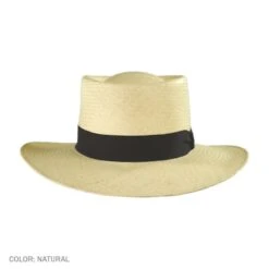 Cuenca Panama Straw Gambler Hat