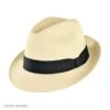 Panama Straw Trilby Fedora Hat