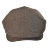Square Bill Herringbone Wool Ivy Cap -Fashion Hat Discount Store 73664