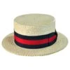 Italian Straw Skimmer Hat -Fashion Hat Discount Store 82730