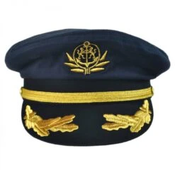 Deluxe Adjustable Yacht Captain Cap