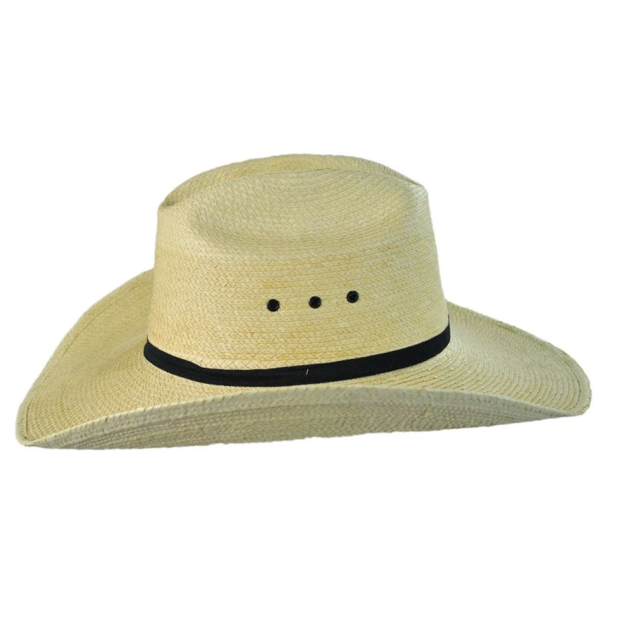 Cattleman Guatemalan Palm Leaf Straw Hat 4 Cattleman Guatemalan Palm Leaf Straw Hat - Image 2