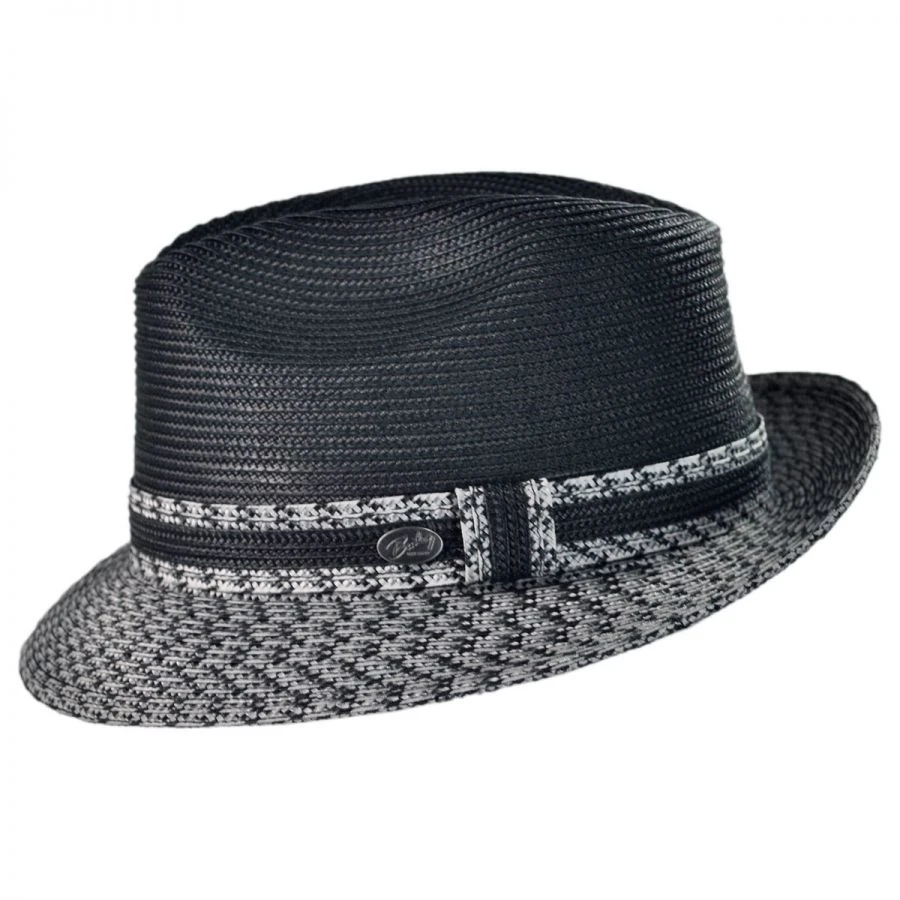 Bailey Mannesroe Polybraid Straw Fedora Hat 4 Bailey Mannesroe Polybraid Straw Fedora Hat - Image 2