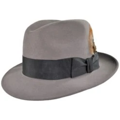 Stetson Saxon Fur Felt Fedora Hat