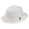 Madison Milan Straw Fedora Hat