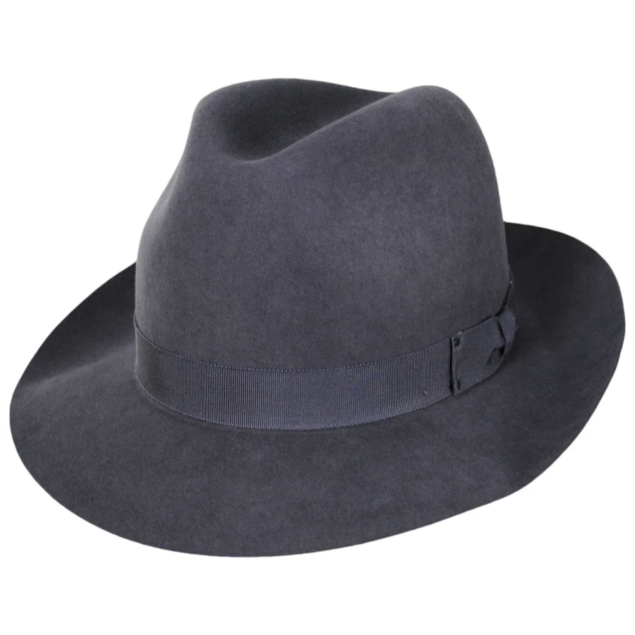 Bailey Draper III Fur Felt Fedora Hat 4 Bailey Draper III Fur Felt Fedora Hat - Image 2