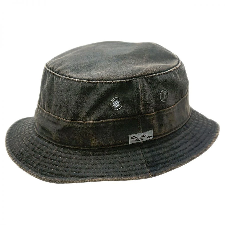 Weathered Cotton Bucket Hat 4 Weathered Cotton Bucket Hat - Image 2