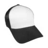 White Front Trucker Fitted FlexFit Baseball Cap 1 White Front Trucker Fitted FlexFit Baseball Cap -Fashion Hat Discount Store size one size fits most 14