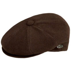 Bailey Galvin Solid Newsboy Cap
