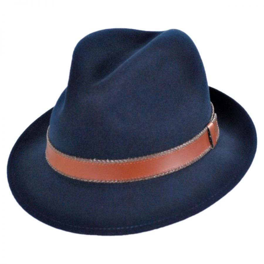 Bailey Perry Lanolux Wool Felt Fedora Hat 3 Bailey Perry Lanolux Wool Felt Fedora Hat