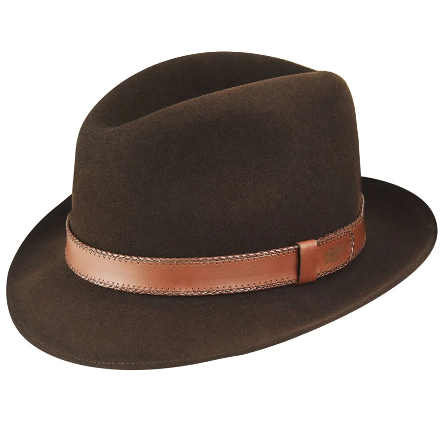 Bailey Perry Lanolux Wool Felt Fedora Hat 5 Bailey Perry Lanolux Wool Felt Fedora Hat - Image 3