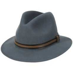 Bailey Brandt Lanolux Wool Felt Fedora Hat -Fashion Hat Discount Store size s 31